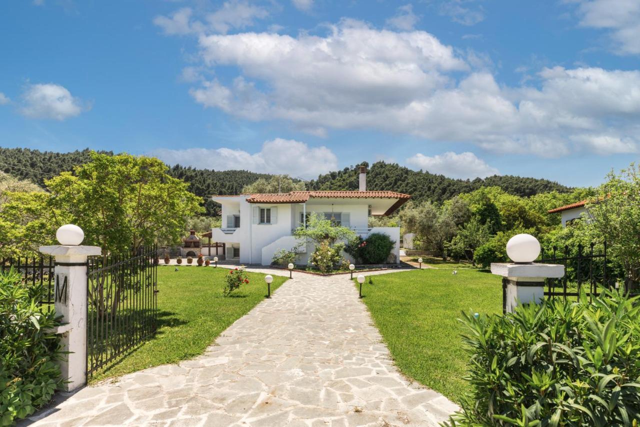 M&M Villa Vourvourou Exteriör bild