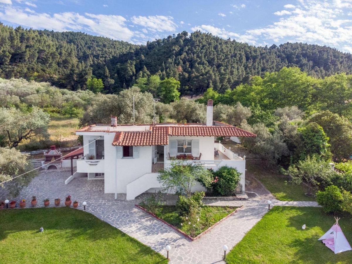 M&M Villa Vourvourou Exteriör bild