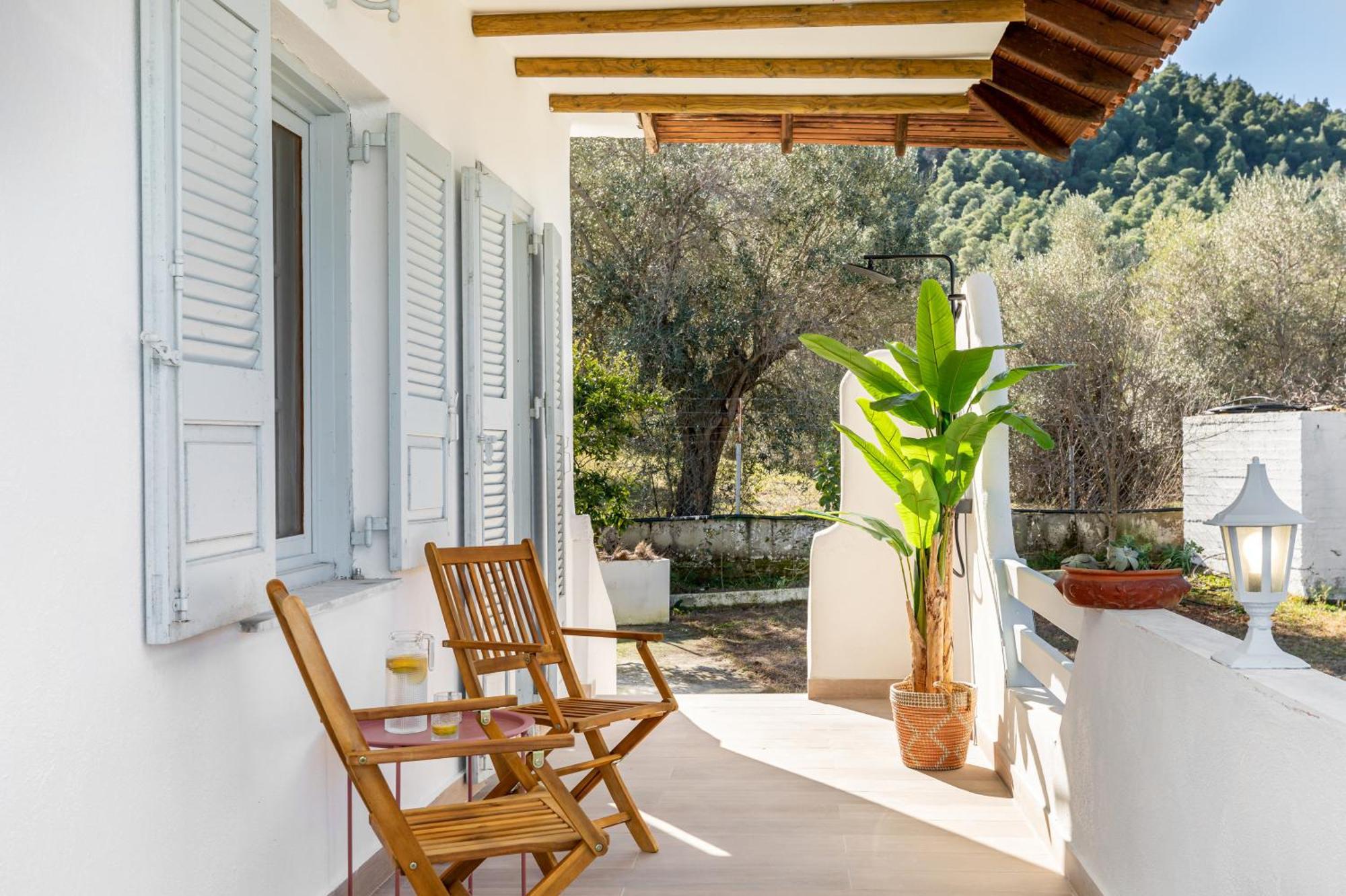 M&M Villa Vourvourou Exteriör bild
